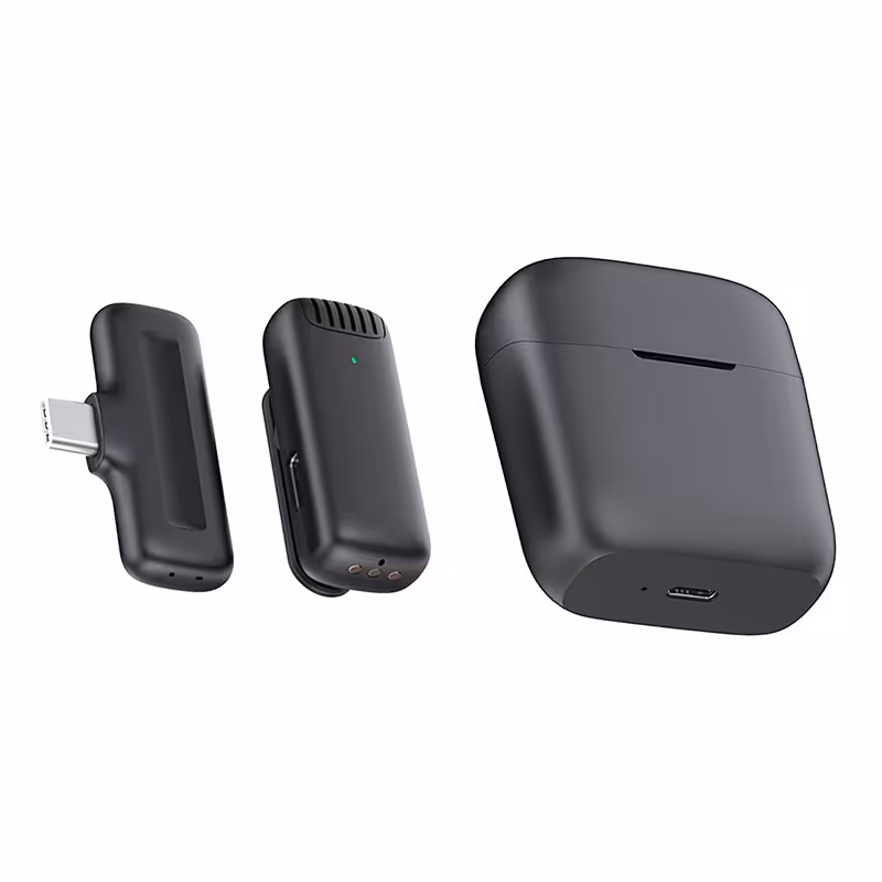 میکروفن بی سیم دارای کیس شارژ برای اندروید (تکی)