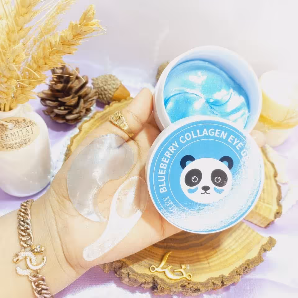 پچ زیر چشم بسته 60 عددی طرح پاندا آبی سرسان لاو SERSANLOVE کد 70539