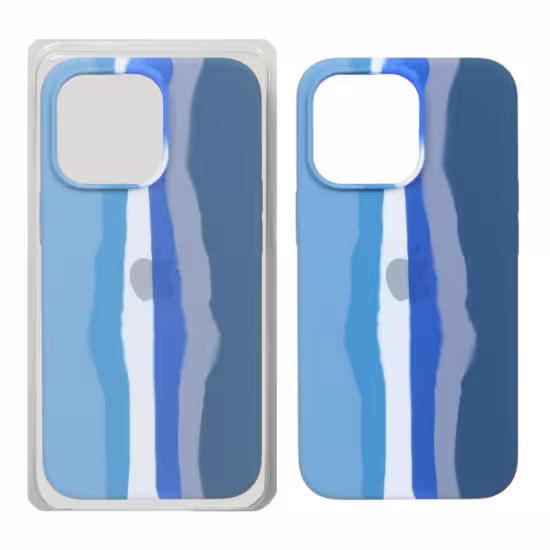 قاب گوشی سیلیکونی آبرنگی برای iPhone 13 Pro طرح 1584