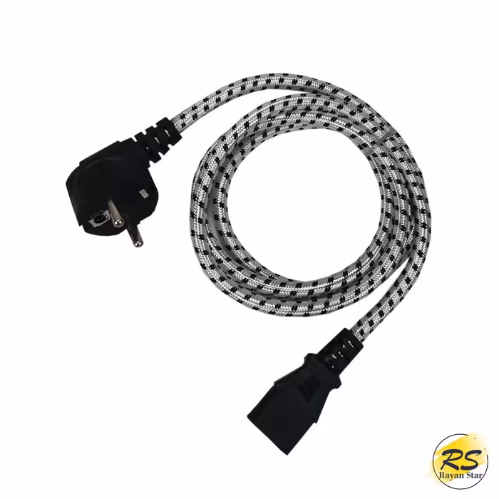 کابل برق کنفی کامپیوتر 1.5 متری