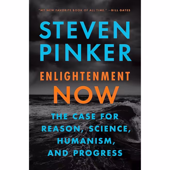 کتاب زبان اصلی Enlightenment Now The Case for Reason Science Humanism and Progre