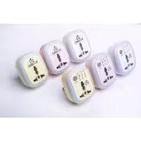 تبدیل برق 3 به 2 محافظ و تایمردار