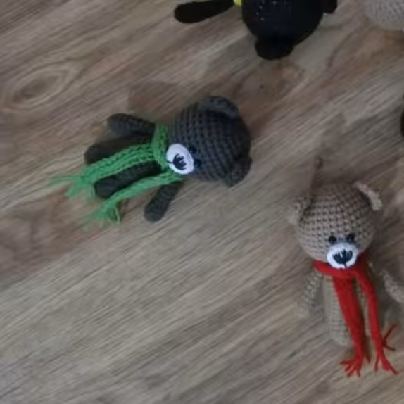 خرس جاسوییچی بافتنی