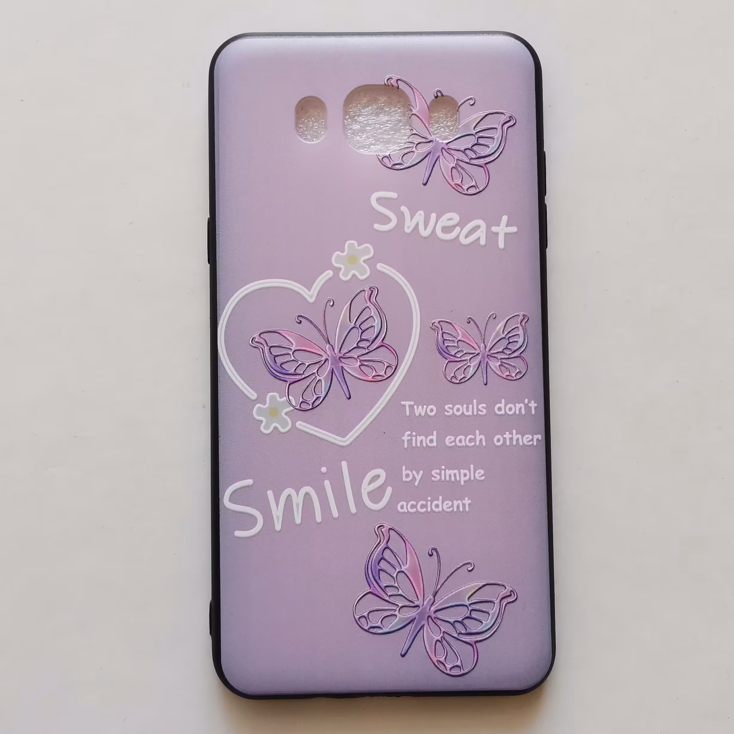 قاب طرحدار  پروانه گوشی سامسونگ J7 2016 یا J710