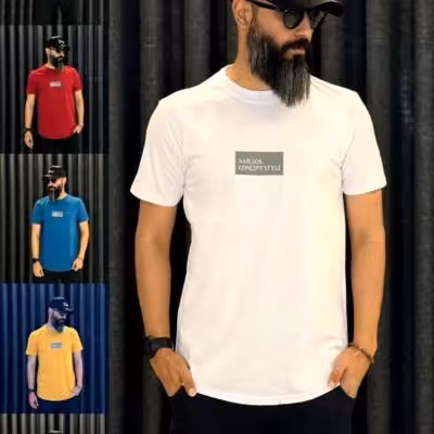تیشرت مردانه یقه گرد