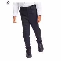 شلوار  سرمه ای مدارسی سایز 80(پارچه پیکولا) 