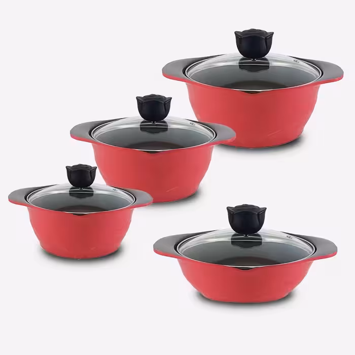 سرویس قابلمه 8 پارچه سرامیکی یونیک کد 8812 (خارجی)