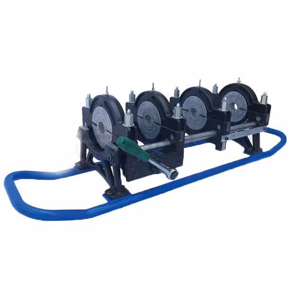 دستگاه جوش پلی اتیلن 160-50 میلیمتر (چهار فک گیربکسی دستی) پویا صنعت