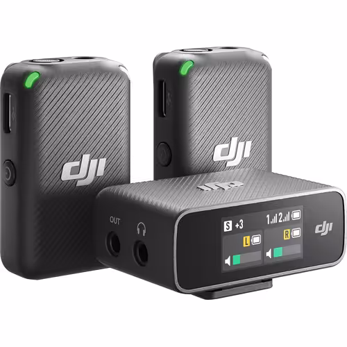 کیت میکروفون دو فرستنده دی جی آی DJI Mic Wireless Microphone Kit