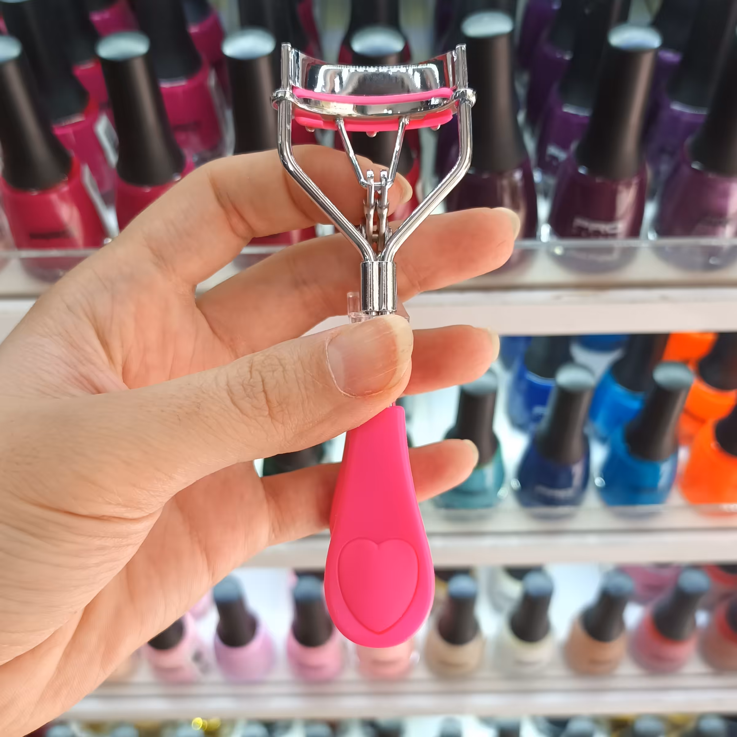 فر مژه دسته ساده 