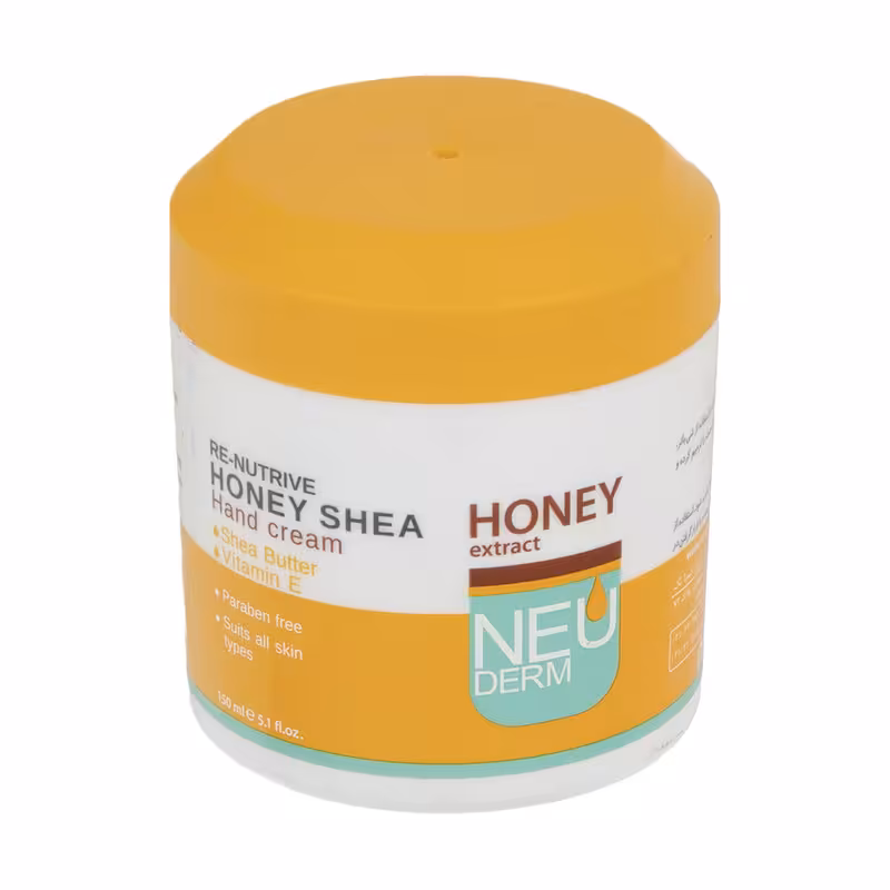 کرم دست نئودرم مدل Honey Shea حجم 150 میلی لیتر