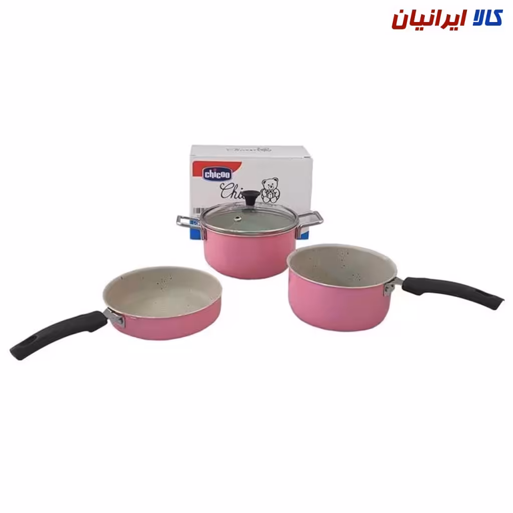 سرویس قابلمه 4 پارچه کودک مدل چیکو