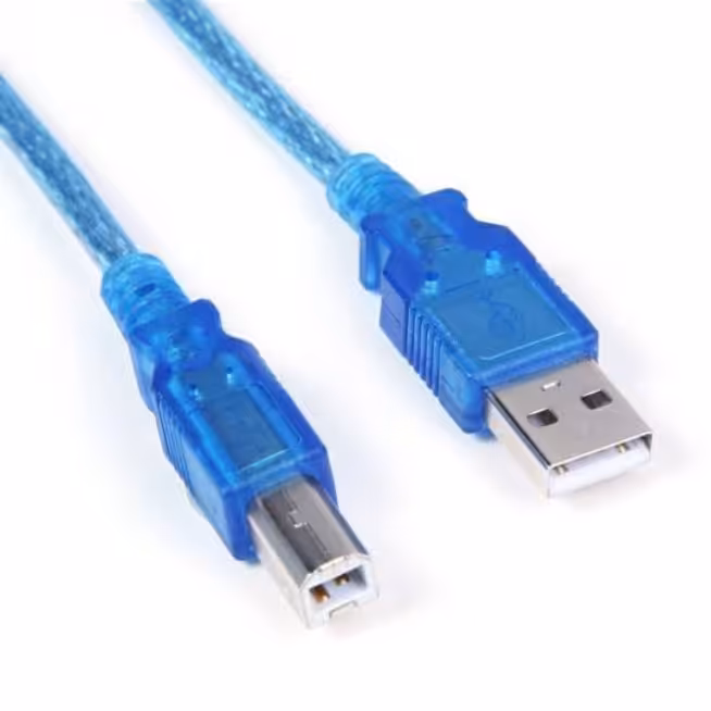 کابل پرینتر 1.5متر K-NET PLUS
USB2.0
USB A/M TO B/M CLEAR BLUE 1.5M