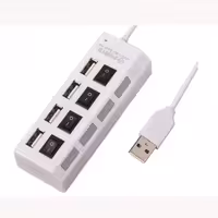 هاب 4 پورت 2.0 USB  کلیددار