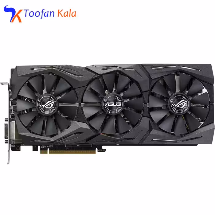 کارت گرافیک ایسوس مدل ROG-STRIX-RX580-T8G-GAMING