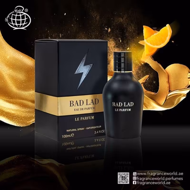 ادکلن مردانه فراگرنس ورد بد لد (مشابه بد بوی) Fragrance World Bad Lad Eau De Parfum