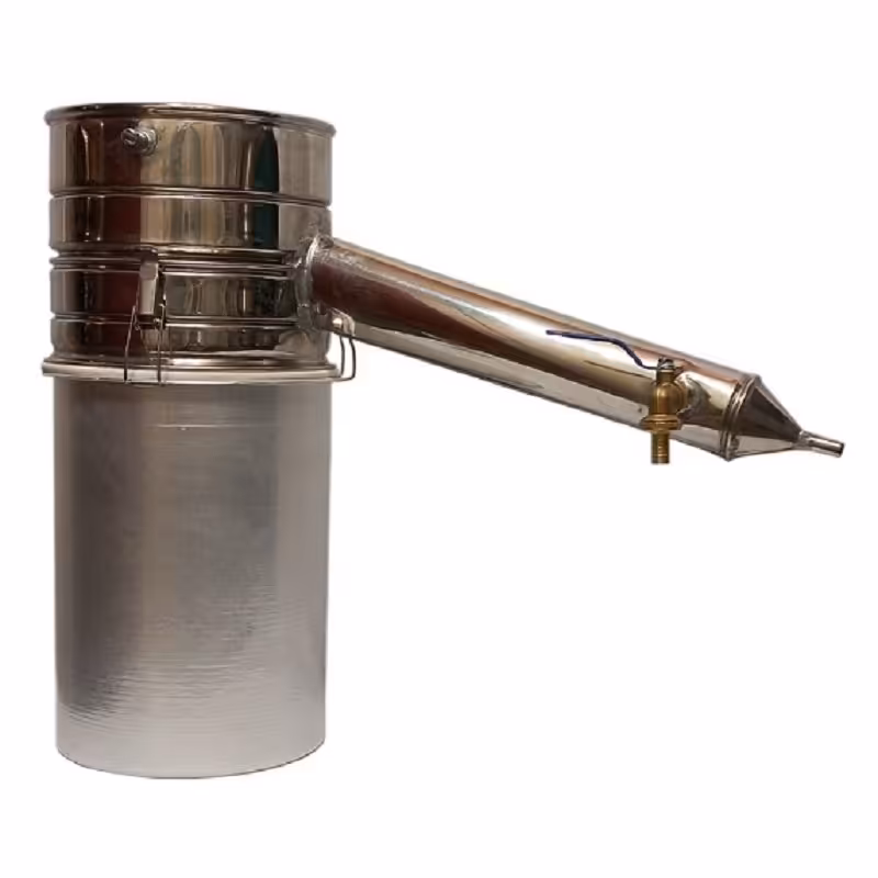 گلابگیر 10 لیتری لوله بلند دستگاه تقطیر