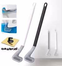 فرچه توالت فرنگی و ایرانی مدل گلف سیلیکونی   هدیه هوک آویز دیواری