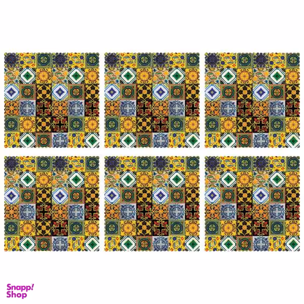 زیر بشقابی کد U1-42006 بسته 6 عددی