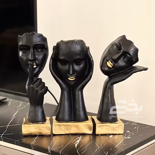 مجسمه 3مدل رخ طرح احساس