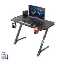 میز گیمینگ Twisted Minds Z Shaped با نورپردازی RGB