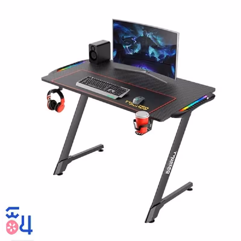 میز گیمینگ Twisted Minds Z Shaped با نورپردازی RGB