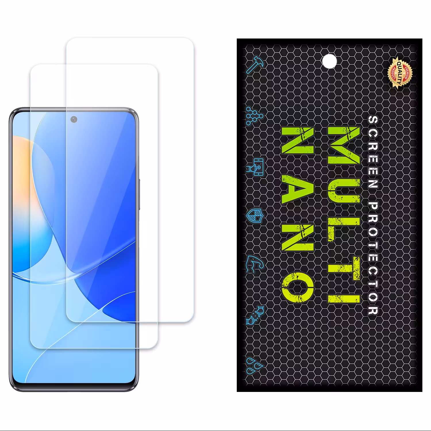 محافظ صفحه مولتی نانو مدل X-S2N برای موبایل  هوآوی Nova 9 SE پک دو عددی