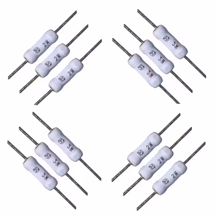 مقاومت متال اکساید 1کیلو اهم 2 وات کد 1K2 بسته 12 عددی