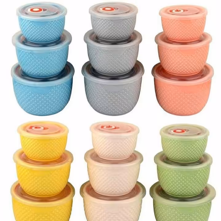 ظرف سه تکه سرامیکی