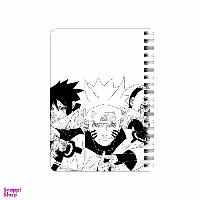 دفترچه یادداشت 80 برگ بامبیلیپ مدل چوبی طرح انیمه ناروتو کد 1763035