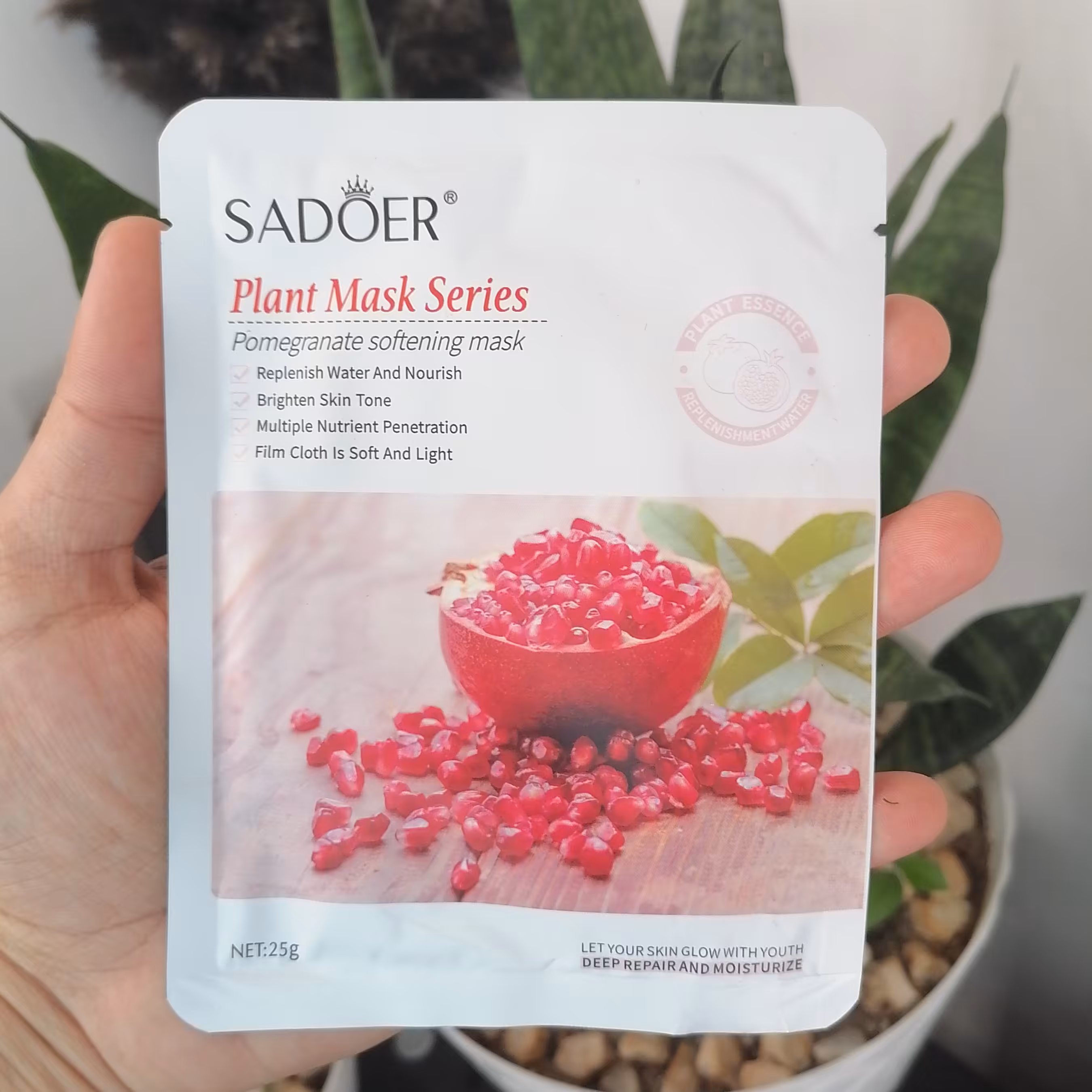 ماسک ورقه ای سادور مدل انار 