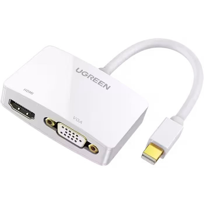 تبدیل Mini DisplayPort به VGA و HDMI یوگرین مدل MD108 کد 10427