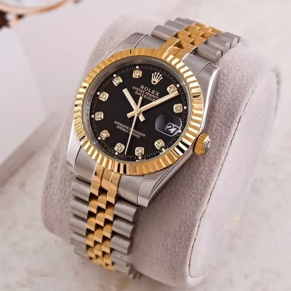 ساعت مردانه رولکس صفحه مشکی