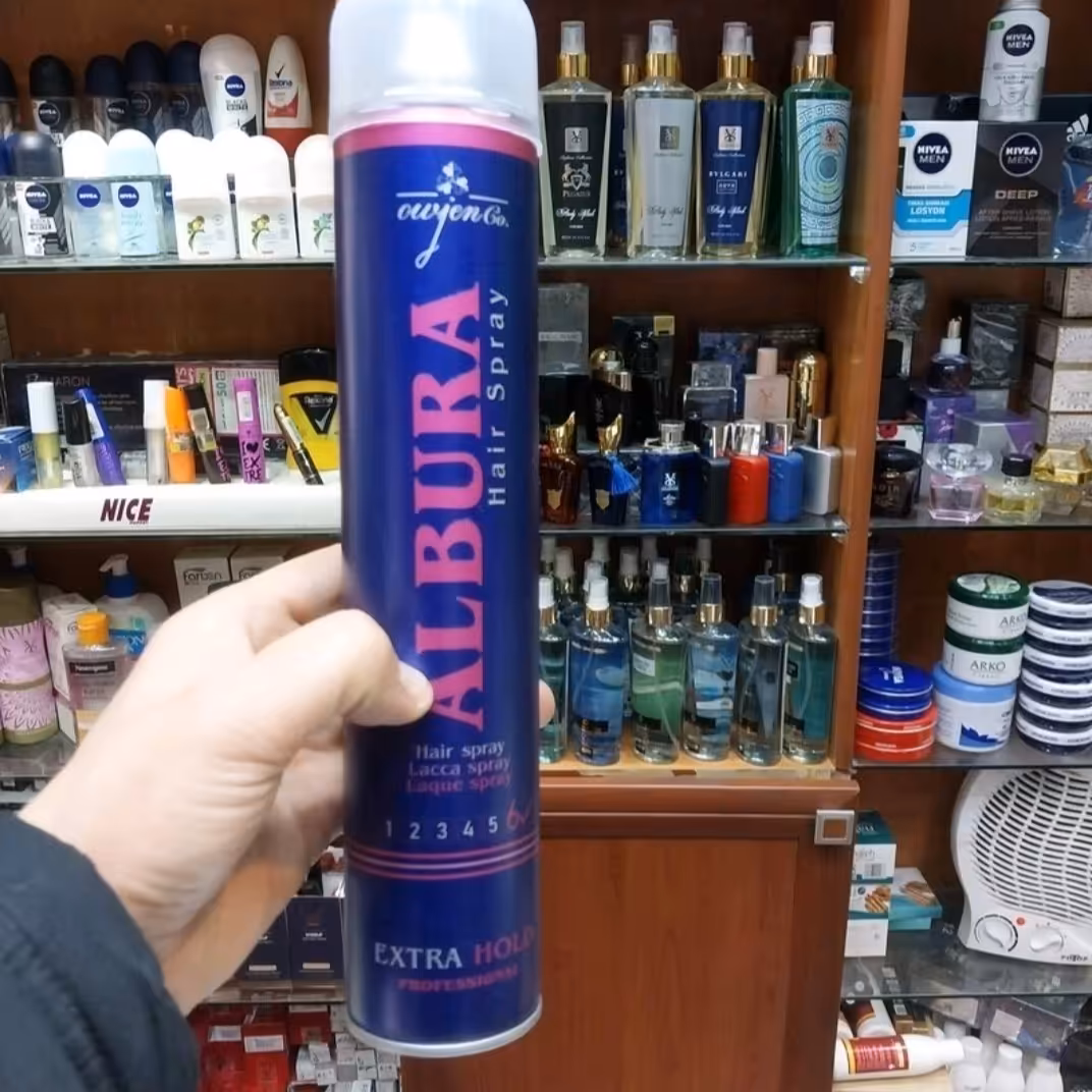 اسپری مو البورا (تافت مو )حجم 500 میل 