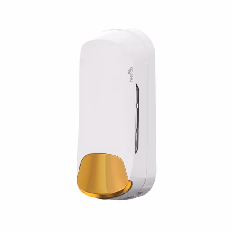 مخزن مایع دستشویی  برند ایمن آب   مدل ایما رنگ سفید طلایی