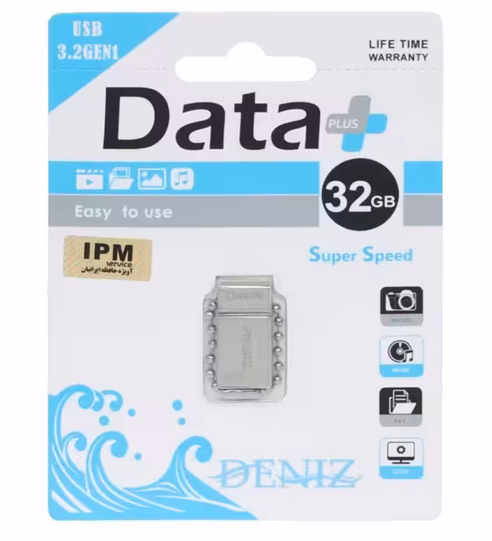 فلش مموری دیتا پلاس مدل Deniz USB 3.2 ظرفیت 32 گیگابایت