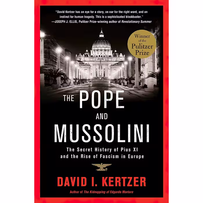 کتاب زبان اصلی The Pope and Mussolini اثر David I Kertzer