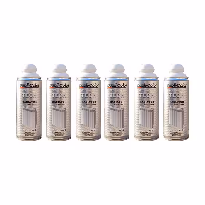اسپری رنگ رادیاتور دوپلی کالر مدل tech حجم 400 میلی لیتر مجموعه 6عددی