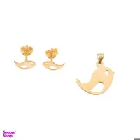 نیم ست طلا 18 عیار سپیده گالری SH0014