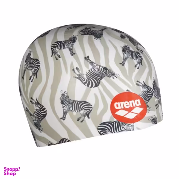 کلاه شنا آرنا (Arena) مدل Poolish Moulded Zebras