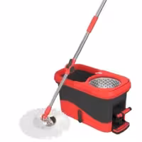 
ست سطل و زمین شوی مدل صدف کد SHINEبه همراه پارچه یدک کد 27