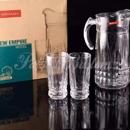 پارچ لیوان نیو امپریال محصول ایران برند نوری تازه درجه یک 