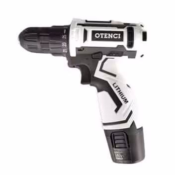 دریل شارژی اتنسی 2 باتری مدل O-12V - ابزار یراق