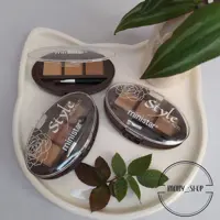 پالت سایه ابرو سه رنگ از برند مینی استار 