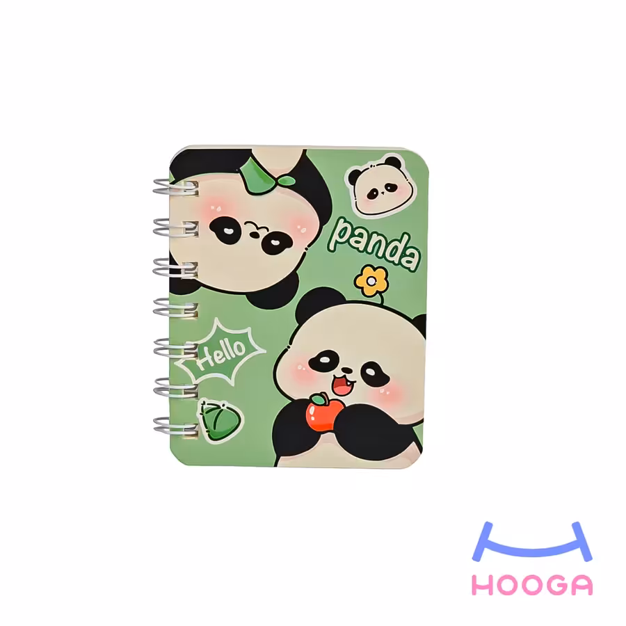 دفترچه یادداشت A7 سری پاندا طرح 3