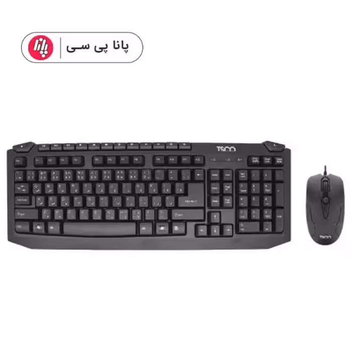 کیبورد و موس سیم دار TSCO TKM8054N