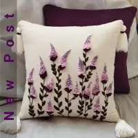 کاور کوسن گلدوزی پونه 1 عدد