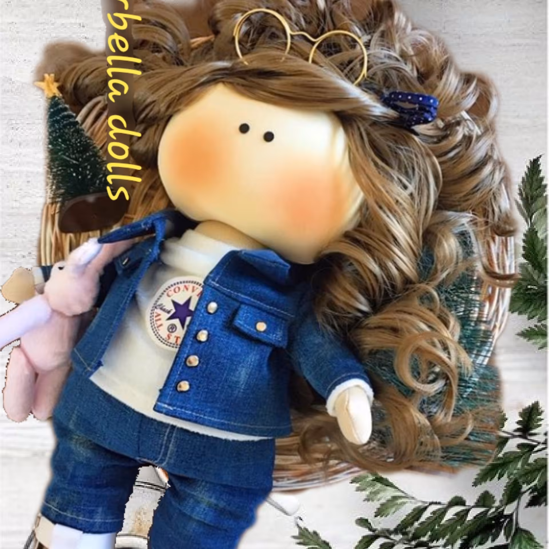 عروسک زیبا وجذاب دستساز روسی