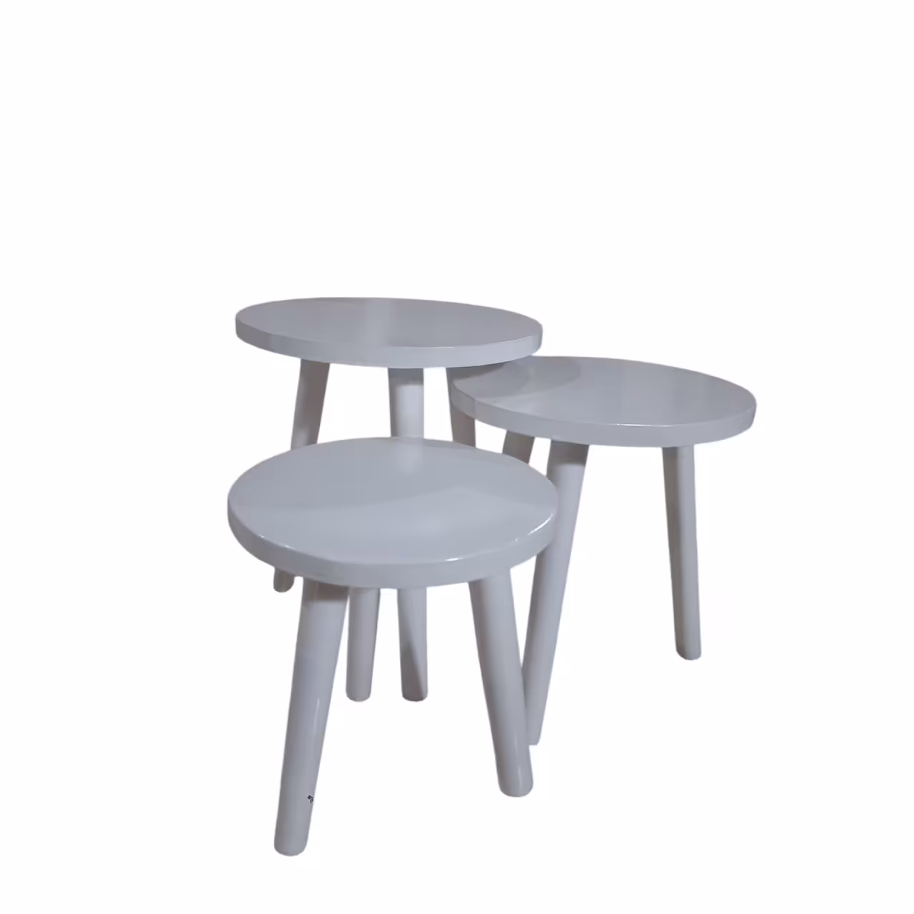 میز سه تیکه چوبی سالنی کد61