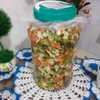 شور گل  کلم مخلوط  خوشمزه با ترکیب سبزیهای معطر شمال